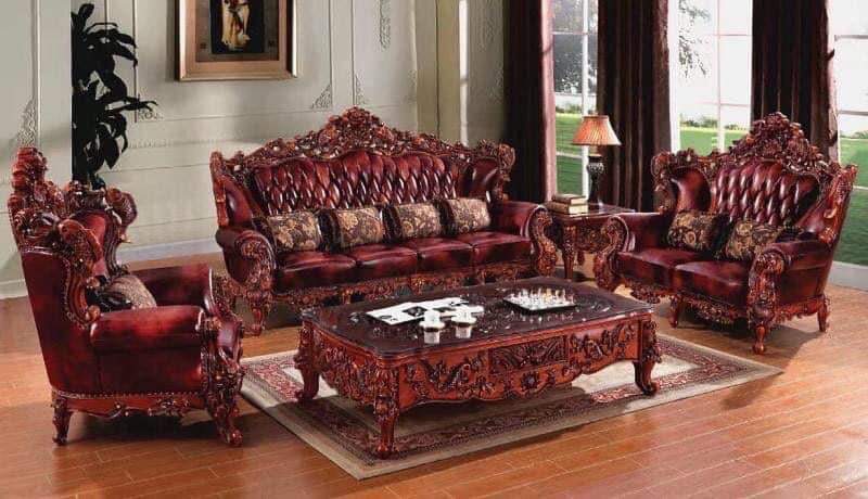 sofa nội thất da cao cấp